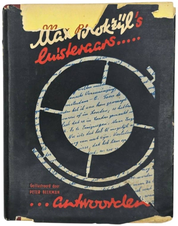 Original WW2 Dutch Collaboration Book - Luisteraars Antwoorden, Max Blokzijl (1942)