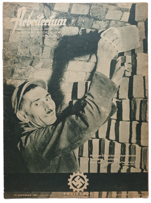 German magazine - KDF Arbeitertum 10th year no 23 (1941)