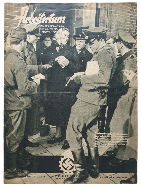 German magazine - KDF Arbeitertum 10th year no 24 (1941)