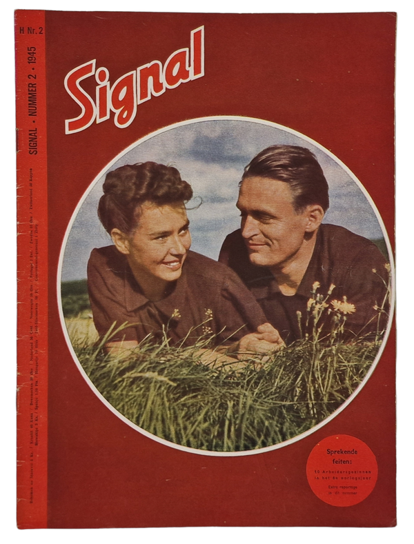 Original WW2 Dutch Magazine - Signal No. 2. Dutch language (1945)