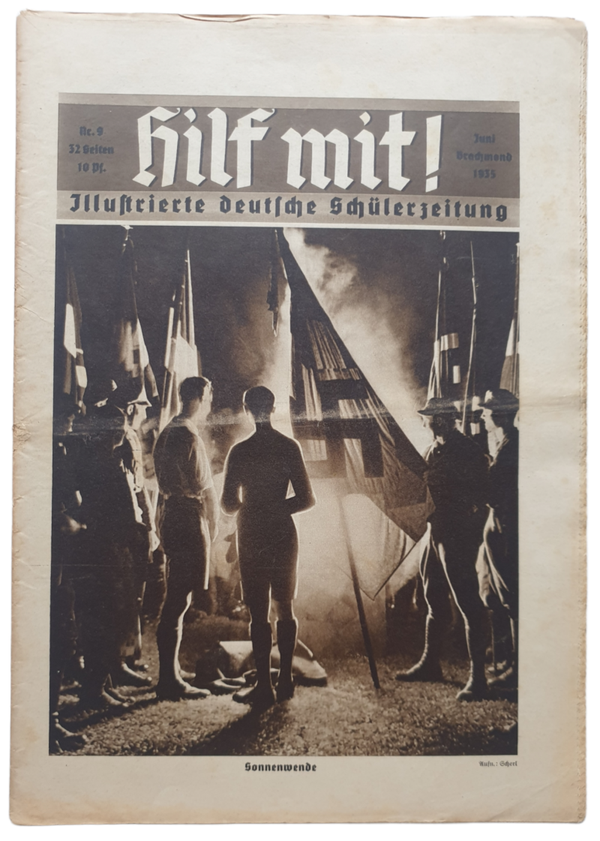 HJ Hitlerjugend Magazine - Hilf Mit! No. 9 (1935)