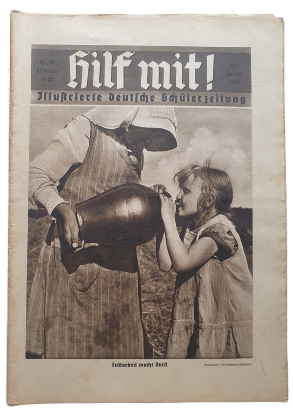 HJ Hitlerjugend Magazine - Hilf Mit! No. 10 (1935)