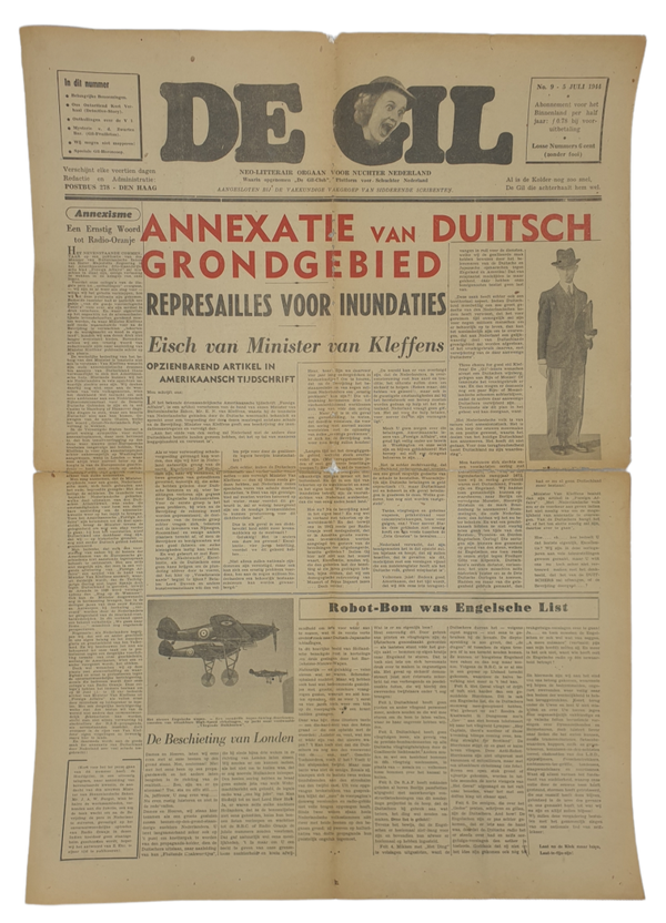 NSB Newspaper - De Gil No. 9 (1944)