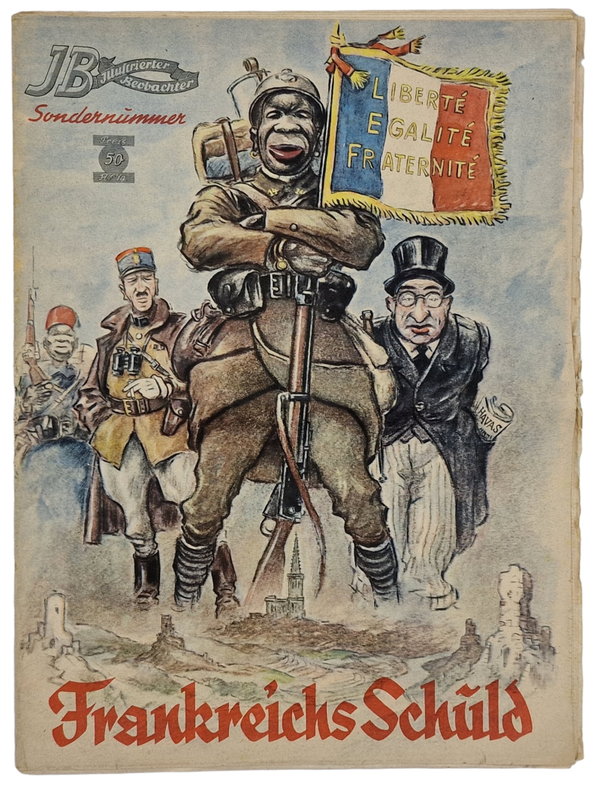 Original WW2 German Magazine - Illustrierter Beobachter Sondernummer Frankreichs Schuld (1940)