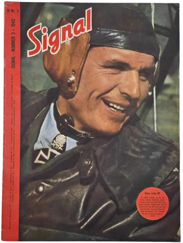 Original WW2 Dutch Magazine - Signal No. 3, Dutch language (1945)