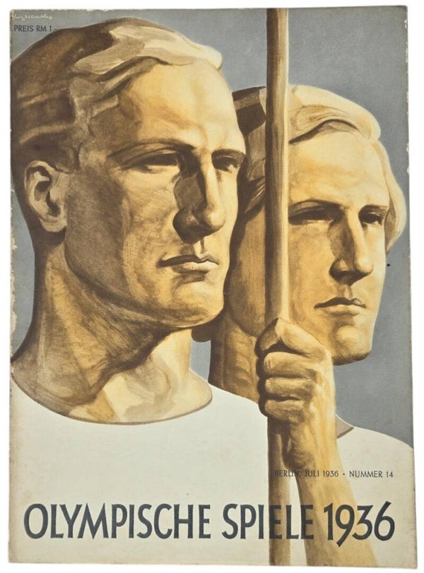 Original WW2 German Magazine - Olympische Spiele Nummer 14 (1936)
