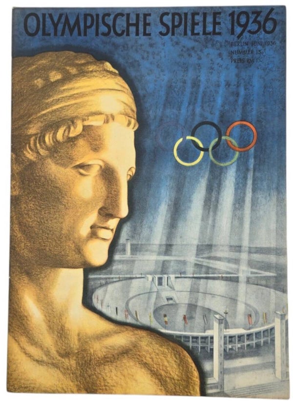 Original WW2 German Magazine - Olympische Spiele Nummer 13 (1936)