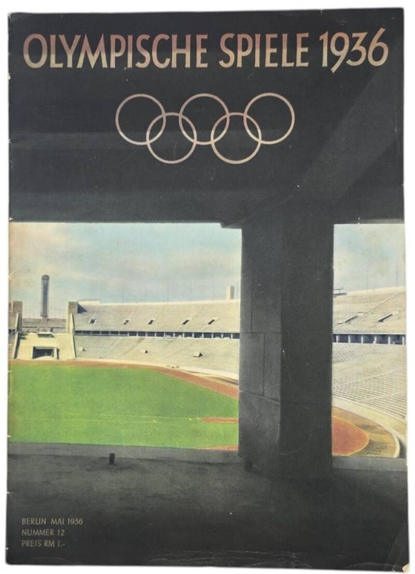 Original WW2 German Magazine - Olympische Spiele Nummer 12 (1936)