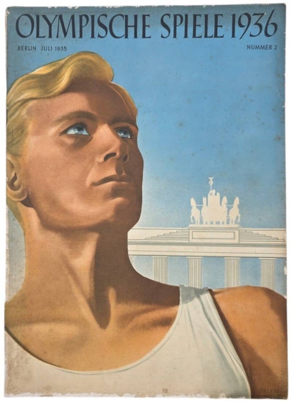 Original WW2 German Magazine - Olympische Spiele Nummer 2 (1935)