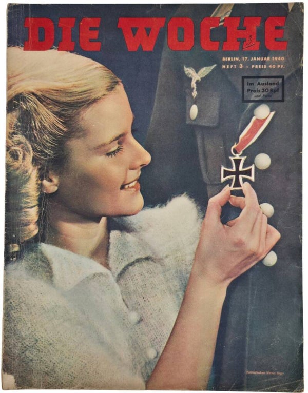 Original WW2 German Magazine - Die Woche No. 3, Ek2 Iron Cross (1940)
