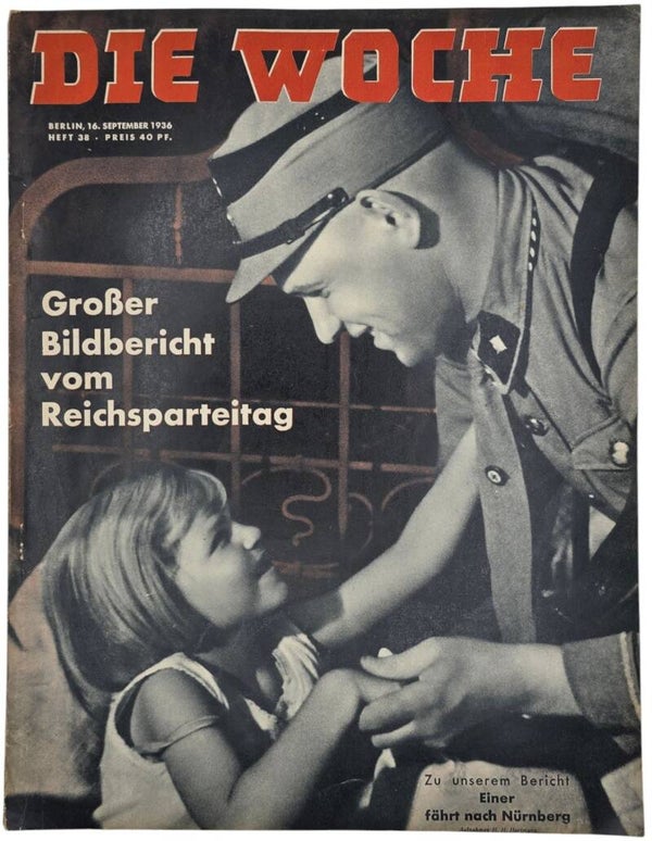 Original WW2 German Magazine - Die Woche No. 38, Reichsparteitag (1936)