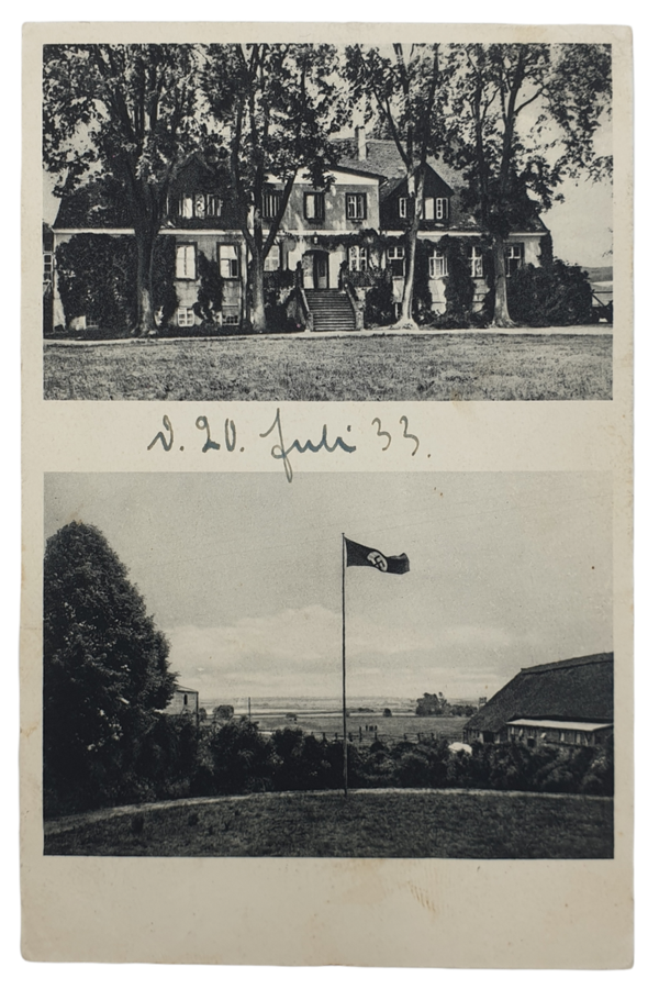 Original WW2 German Postcard - Dr. Goebbels Heim Gorschendorf, NS Frauenschaft (1933)