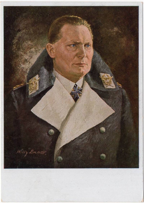 Original WW2 German Postcard - Reichsmarschall Göring, Wily Exner