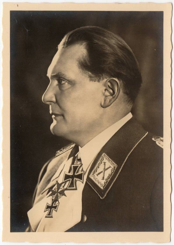 Original WW2 German Postcard - Portrait of Hermann Göring