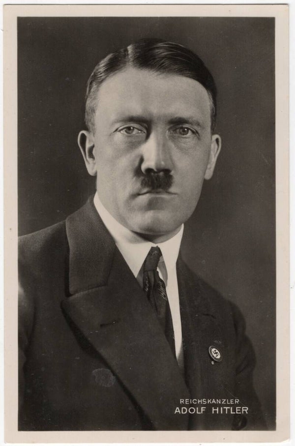 Original WW2 German Postcard - Reichskanzler Adolf Hitler