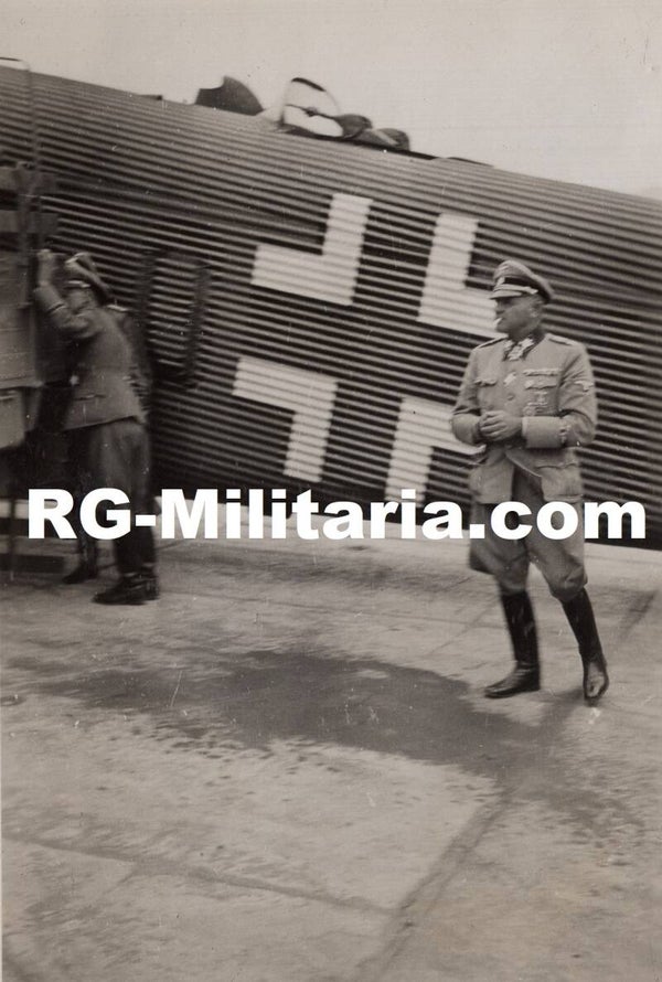Original WW2 German Photo - Generaloberst der Waffen-SS Sepp Dietrich