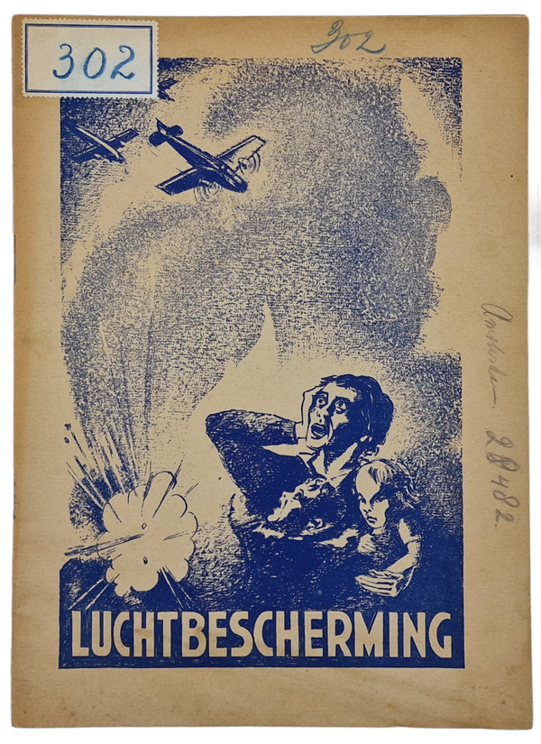 Original WW2 Dutch LBD Brochure - Luchtbeschermingsdienst Luchtbescherming tijdschrift, De Bilt, No. 1, December (1937)