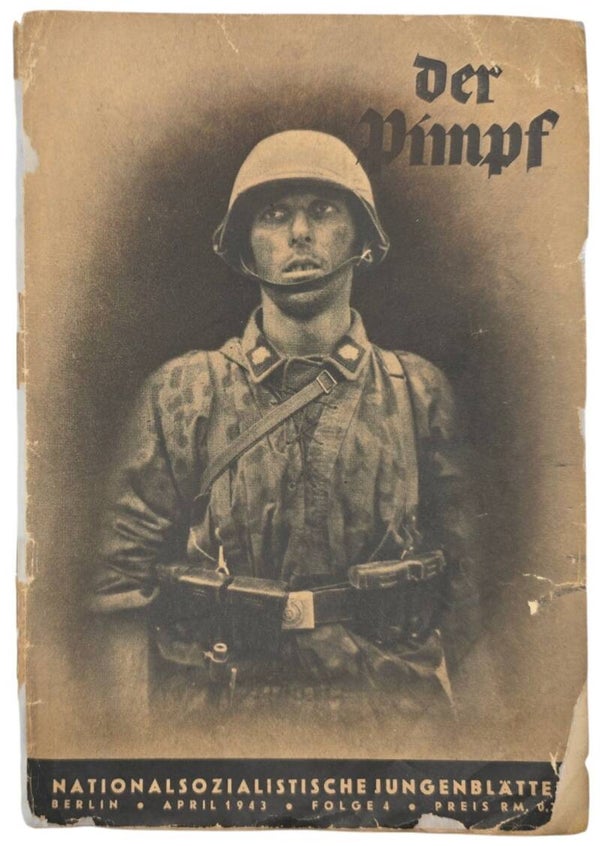 Original WW2 German HJ Magazine - Hitlerjugend Der Pimpf Jungenblätter, Folge 4, April (1943)
