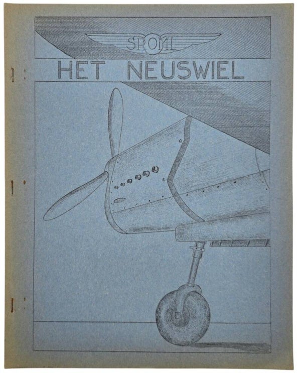 Original WW2 Dutch Army Newspaper - LVA Het Neuswiel 1st Year No. 8 (1940)