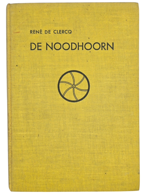 Original WW2 Dutch Collaboration NSB Book - De Noodhoorn, Rene de Clercq (1940)