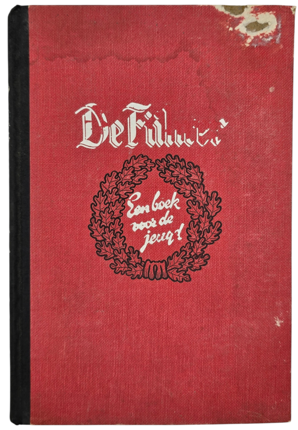 Original WW2 Dutch Collaboration NSB Book - De Führer Een boek voor de Jeugd, Erich Beier-Lindhardt (1943)