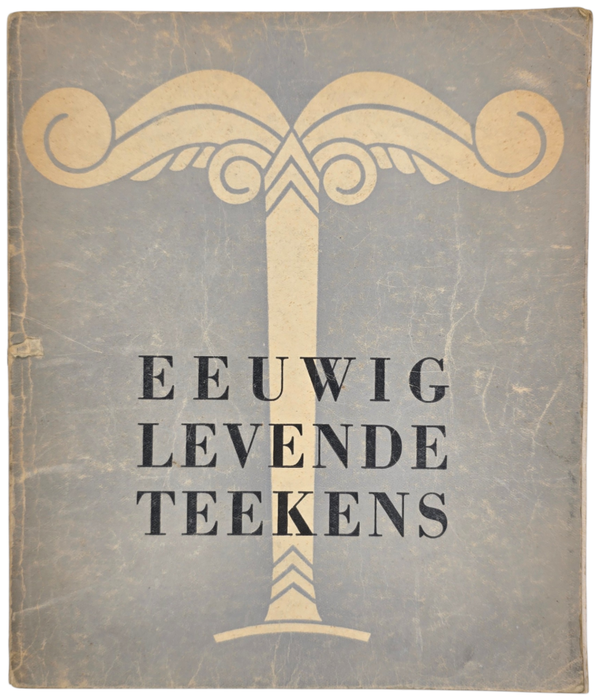 Original WW2 Dutch Collaboration NSB Brochure - Exhibition Eeuwig levende Teekens, Den Haag (1941)