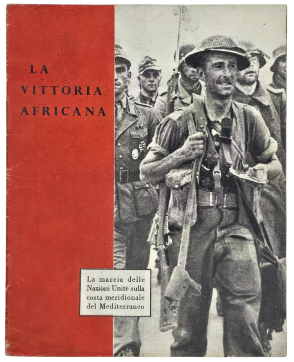 Original WW2 French Leaflet - 129 La Vittoria Africana, Tunesia (1943)