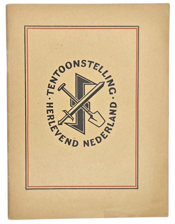 Original WW2 Dutch Collaboration NSB Brochure - Herlevend Nederland