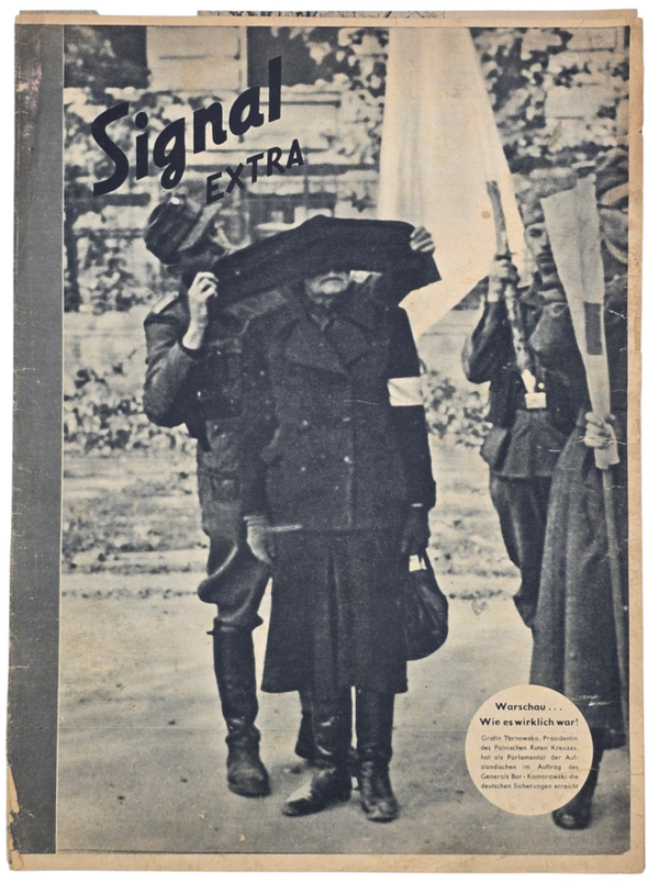 Original WW2 German Magazine - Signal Extra, Warschau... Wie es wirklich war! (1944)