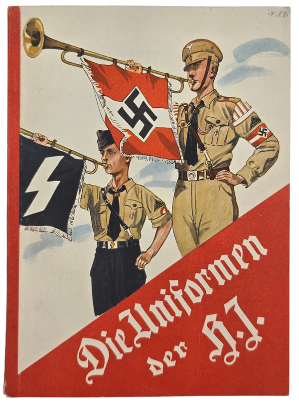 Original WW2 German HJ Brochure - Die Uniformen der HJ, Vorschrift und Vorbild, Herbert Knötel, Paul Dietsch, Claus Becker (1933)