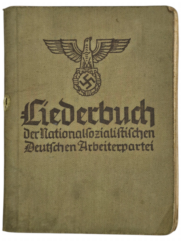 Original WW2 German NSDAP Brochure - Liederbuch der Nationalsozialistischen Deutschen Arbeiterspartei (1938)