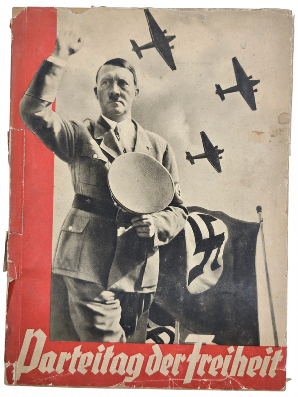 Original WW2 German NSDAP Book - Parteitag der Freiheit,  80 Bilddokumente vom Reichsparteitag zu Nürnberg, Heinrich Hoffmann (1935)