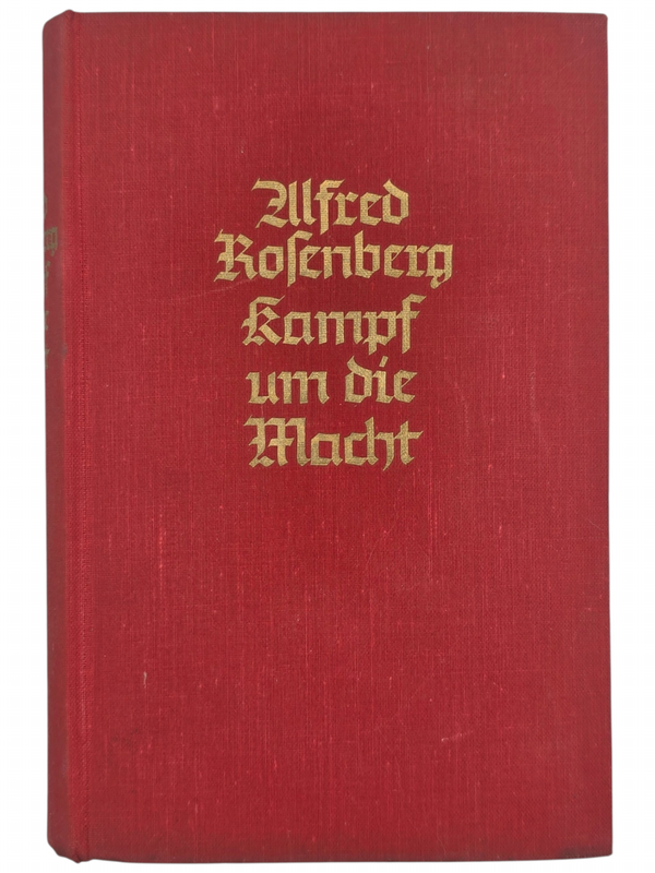 Original WW2 German NSDAP Book - Kampf um die Macht, Alfred Rosenberg (1937)