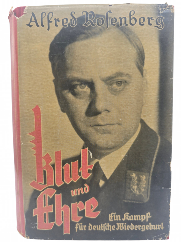 Original WW2 German NSDAP Book - Blut und Ehre, ein Kampf für deurtsche Wiedergeburt, Alfred Rosenberg (1934)