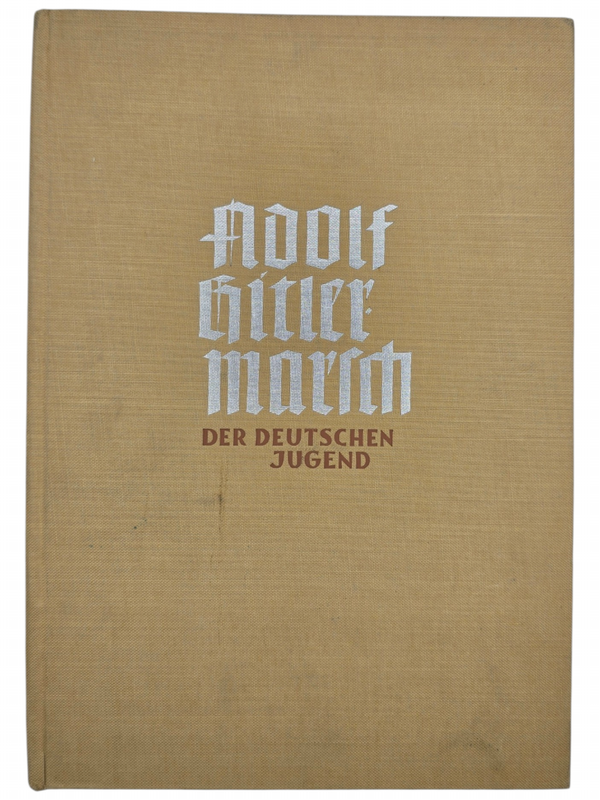 Original WW2 German HJ Book - Adolf Hitler March der Deutschen Jugend (1939)