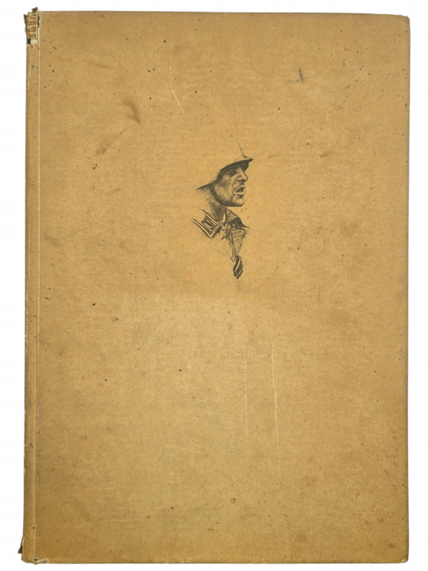 Original WW2 German Book - Ein glückhafte Division Mit den Bezwingern des Forts 505 nach Verudn und Nancy, Werner Lahne (1941)