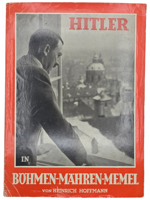 Original WW2 German Book - Hitler in Böhmen Mähren Memel, Heinrich Hoffmann (1939)