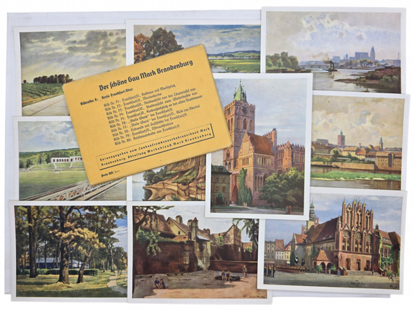 Original WW2 German Postcard - Der Schöne Gau Mark Brandenburg, Bildreihe 8, Kreis Frankfurt/Oder