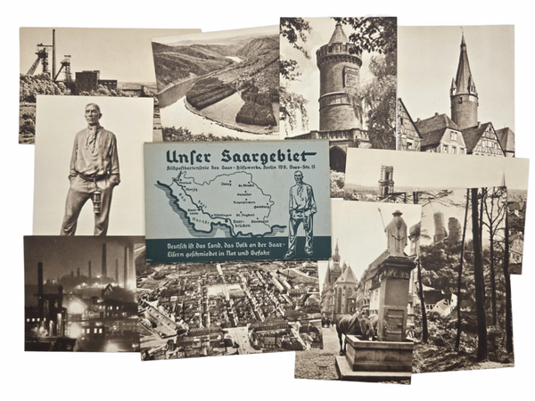 Original WW2 German Postcard - Unser Saargebiet, Bildpostkartenserie des Saar-Hilfswerks Berlin
