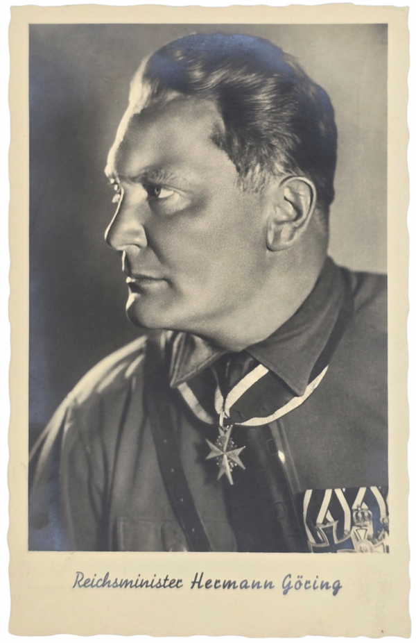 Original WW2 German Postcard - Luftwaffe Reichsminister Hermann Göring