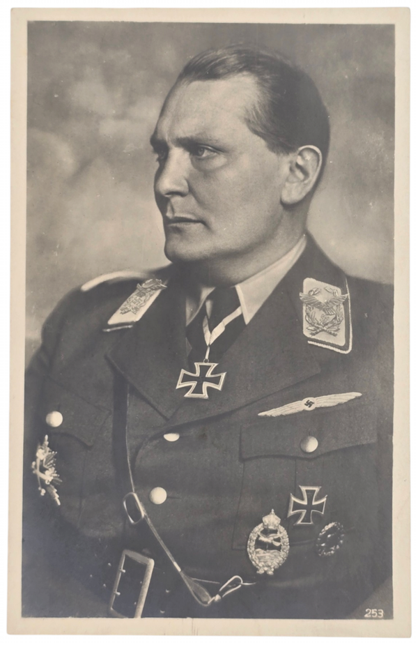 Original WW2 German Postcard - Luftwaffe Reichsmarschall Hermann Göring