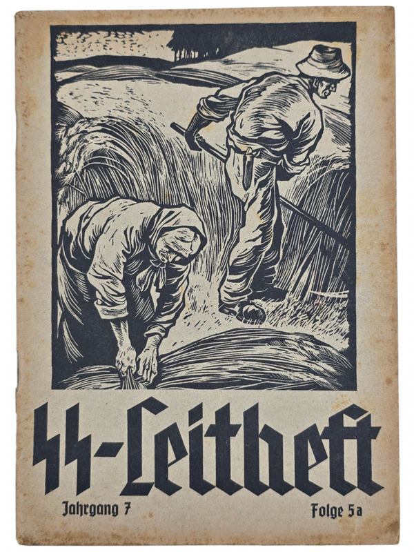 Original WW2 German Waffen SS Brochure - SS Leitheft 7th Year No. 5a (1941)