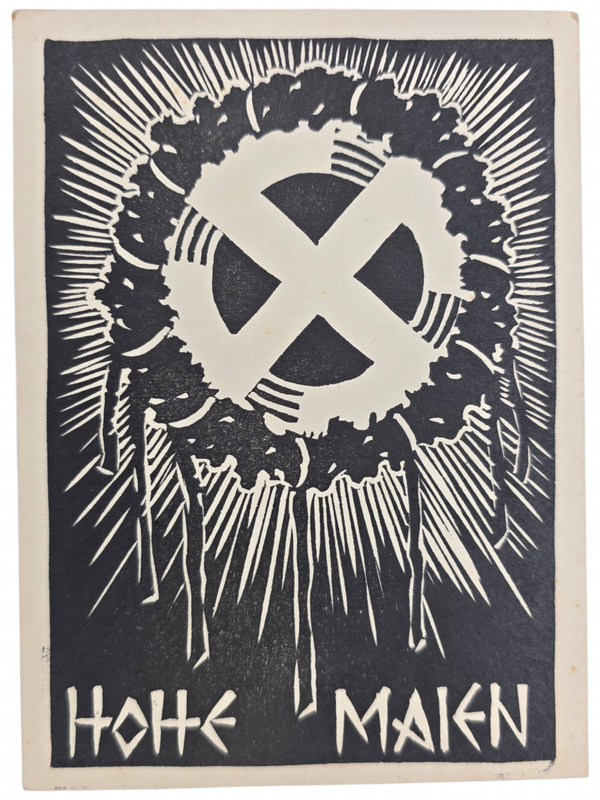 Original WW2 German Postcard - Hohe Maien, Magdeburg