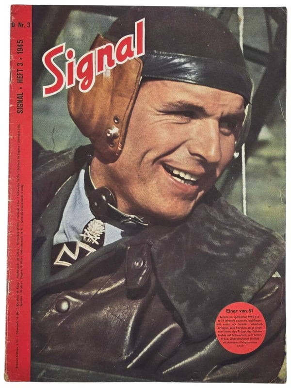 Original WW2 German Magazine - Signal No. 3, German language (1945)