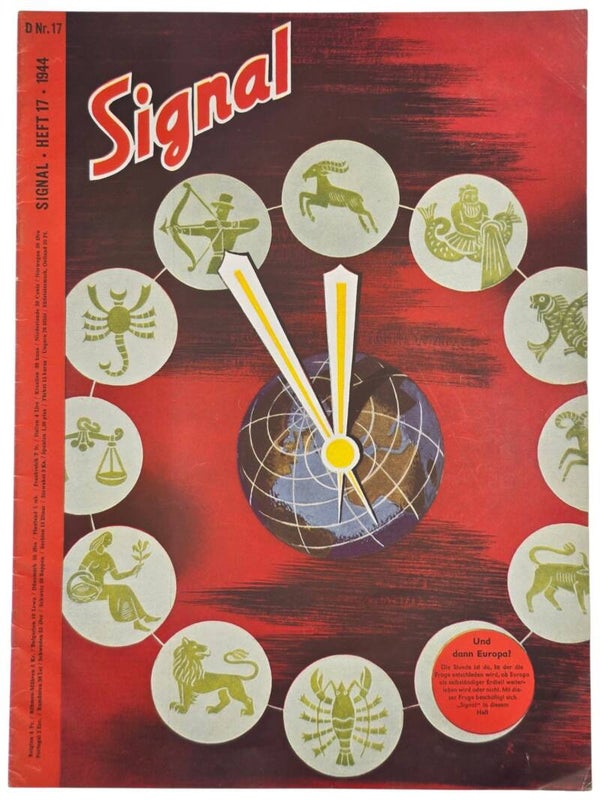 Original WW2 German Magazine - Signal No. 17, German language (1944)