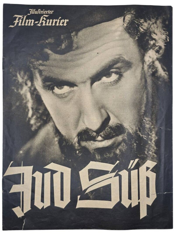 Original WW2 Antisemitic German Magazine - Illustrierter Film-Kurier Jud Süss (1940)