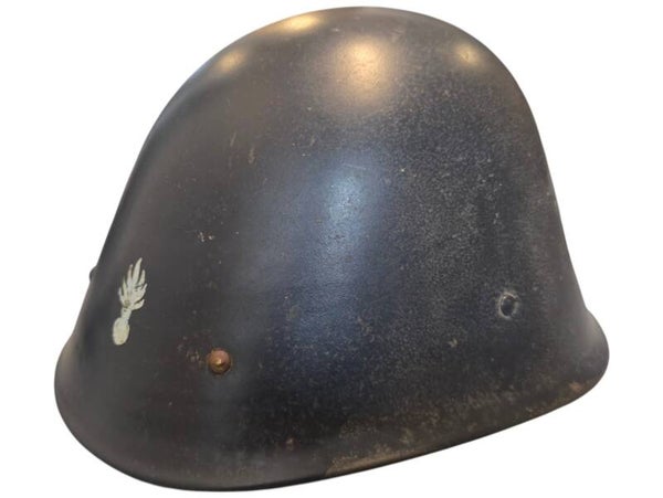 Original WW2 Dutch Helmet - M40 ex KNIL Dutch Rijkspolitie helmet