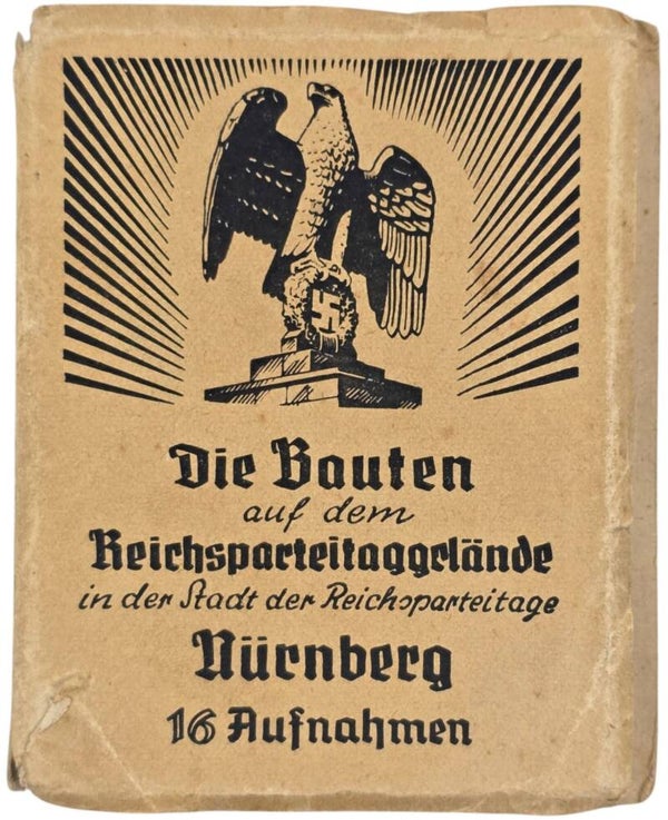 Original WW2 German Document - Die Bauten auf dem Reichsparteitaggelände in der Stadt der Reichsparteitage Nürnberg 16 Aufnahmen