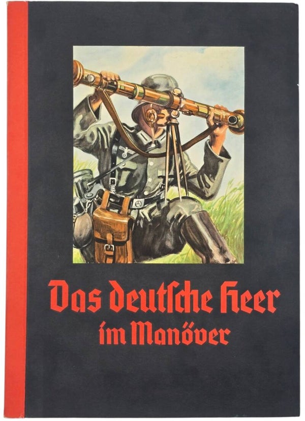 Original WW2 German Book - Das Deutsche Heer im Manöver (1936)