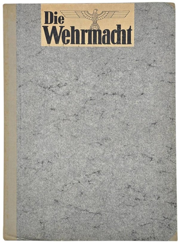 Original WW2 German Magazine - Die Wehrmacht 6 Jahrgang bound year (1942)